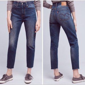 Levis Wedgie Fit White Oak Cone Denim 30